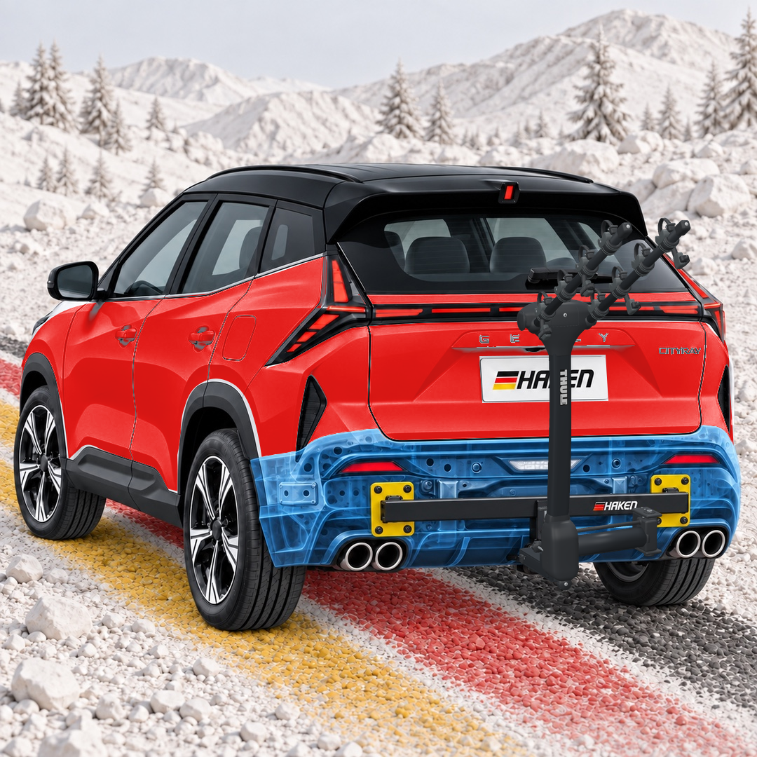 Combo Tirón Alemán Haken + Rack THULE XT4 SWING